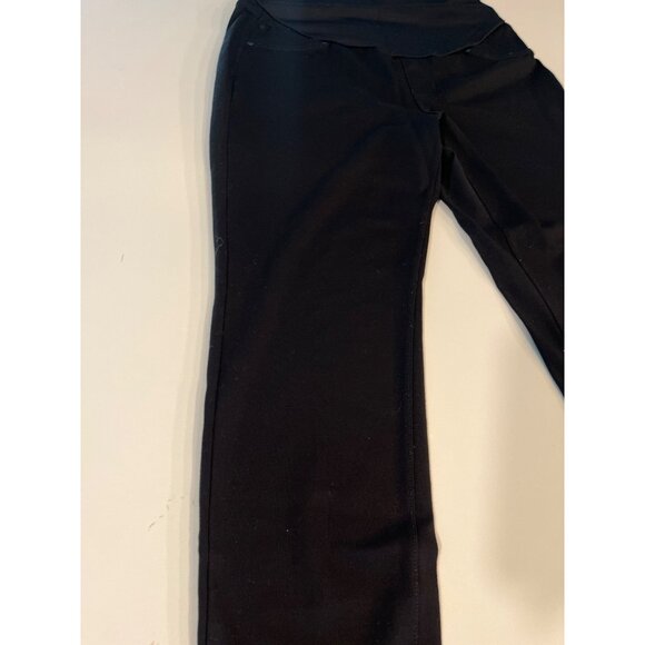 Black High-Waist Stretch Leggings For Women - Picture 3 of 6